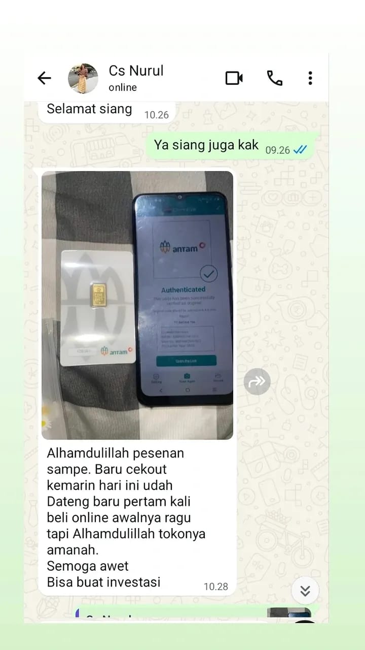 Testimonial WA